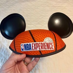 Disney NBA Experience Basketball Hat Ears Ear Hat  No Longer Available  New